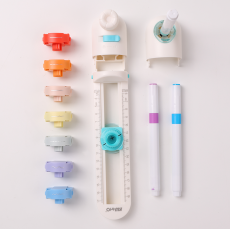 可得优花边切圆画圆器13028